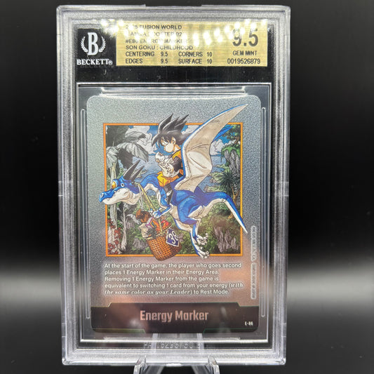 Beckett 9.5 2025 Fusion World Manga Booster SB02 Energy Marker E-86