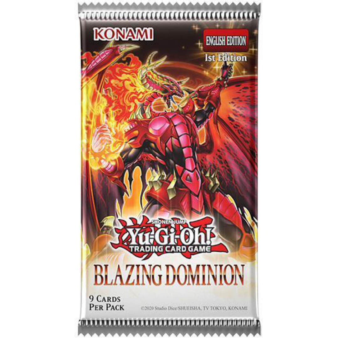 Blazing Dominion [1st Edition] Booster Pack