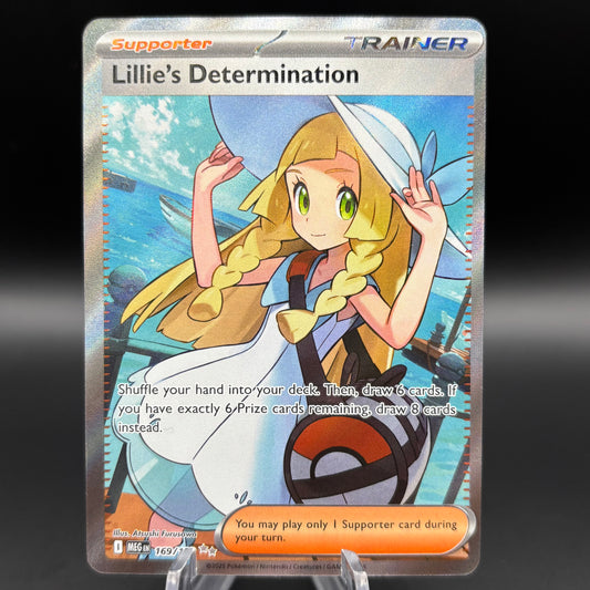 Lillie's Determination - 169/132 - ME01: Mega Evolution Single Card