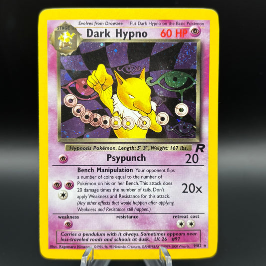 Dark Hypno (9) *Moderate Play* - Team Rocket Single Card