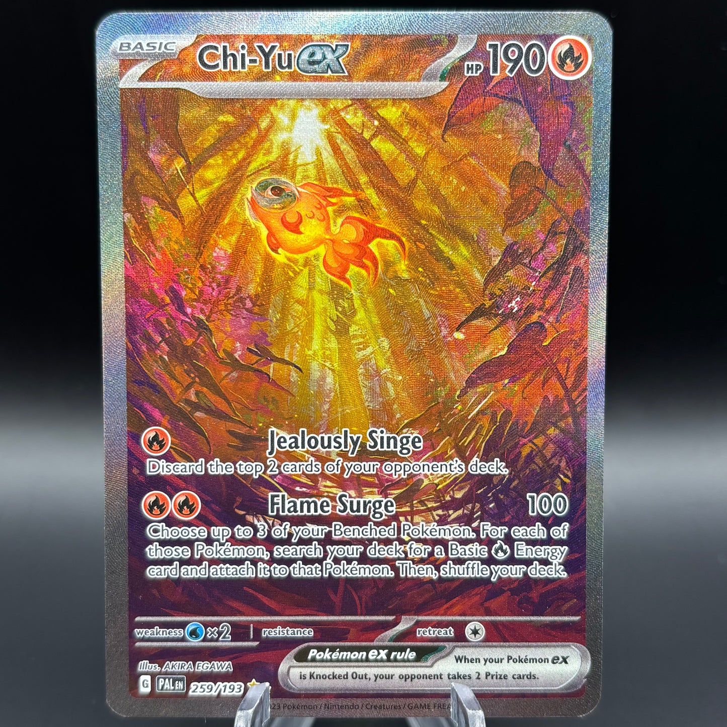 Chi-Yu ex - 259/193 - SV02: Paldea Evolved Single Card