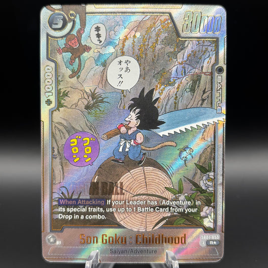 Son Goku : Childhood - SB01-053 (Alternate Art) - Manga Booster 01 Single Card