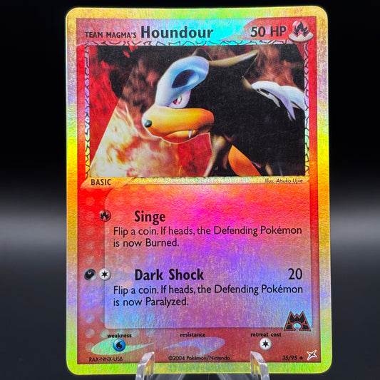 Team Magma's Houndour - 35/95 - Team Magma vs Team Aqua Single Card *Light Play*