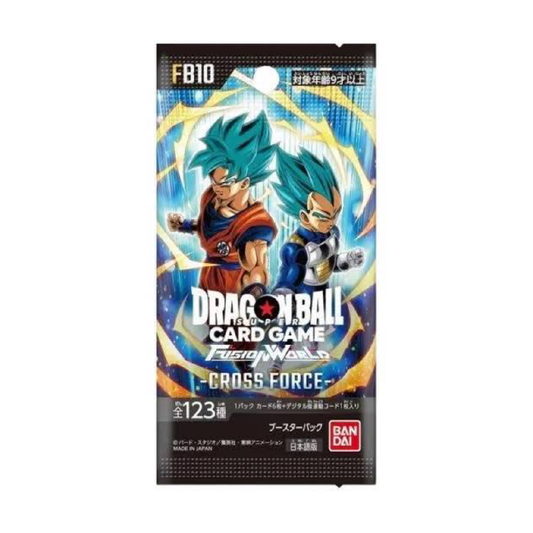 Dragon Ball Z Fusion World (FB10) - Cross Force Booster Pack [Japanese]