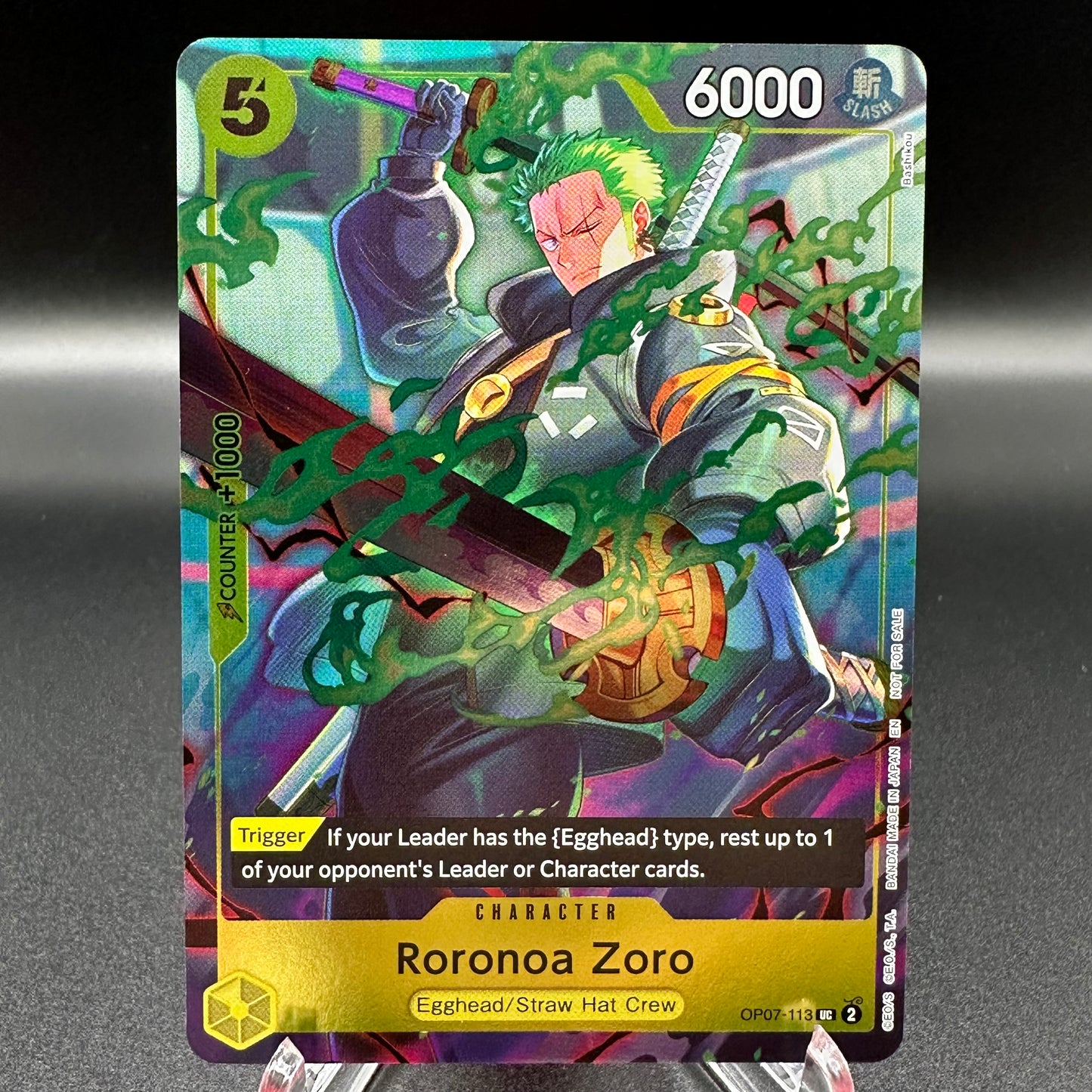Roronoa Zoro (One Piece Day Dallas 2025) - One Piece Promotion Cards Single Card