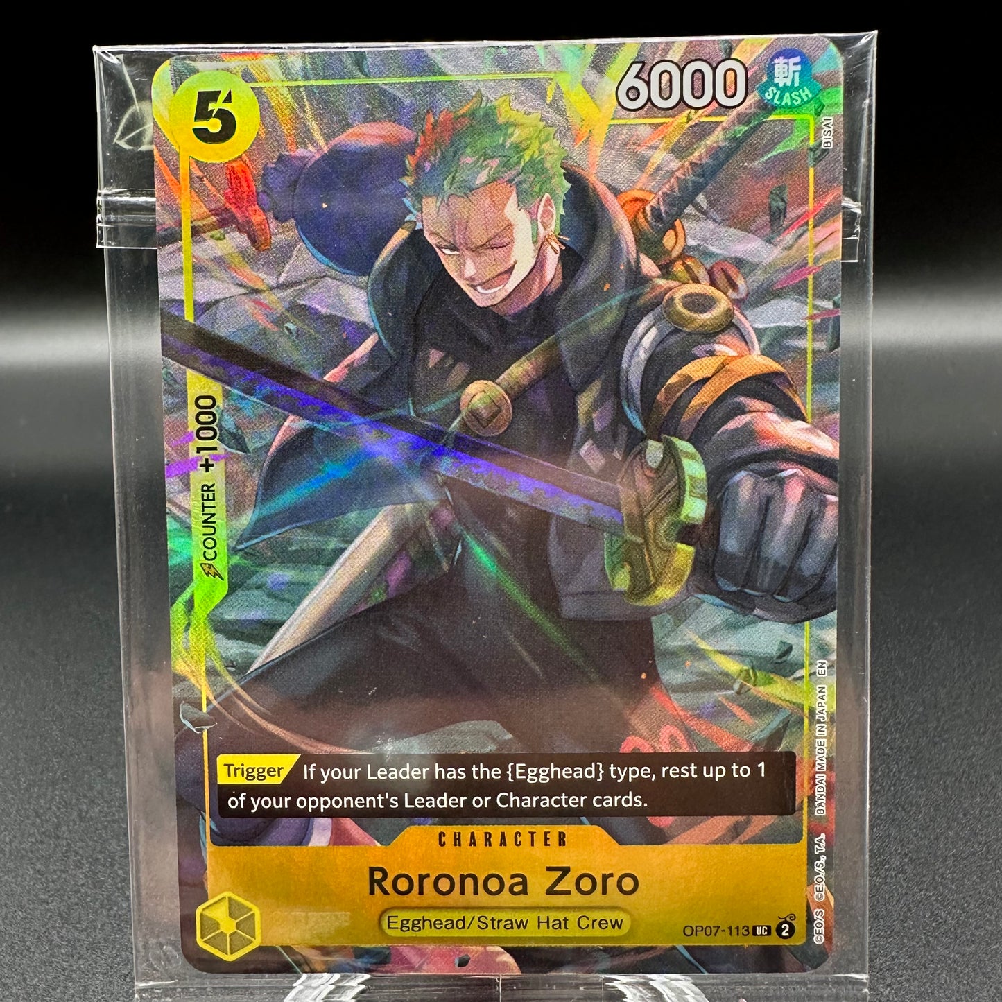 Roronoa Zoro (Illustration Box Vol.3) *Sealed PR* Single Card