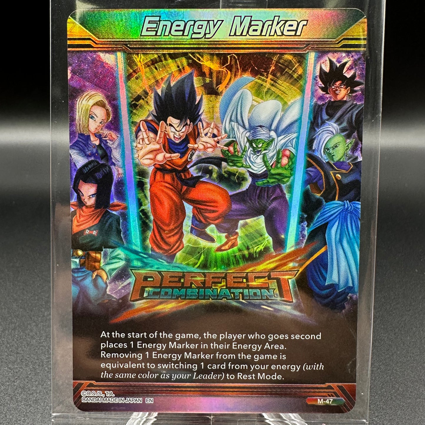 Energy Marker - Perfect Combination (M-47) - Three Glorious Fighters *Sealed PR* Single Card