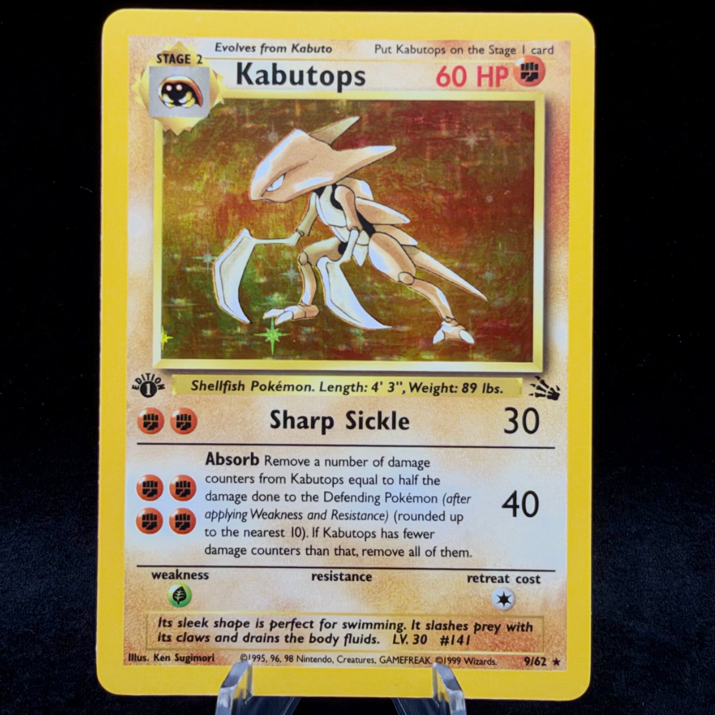 Kabutops (9) Single Card *Light Play*