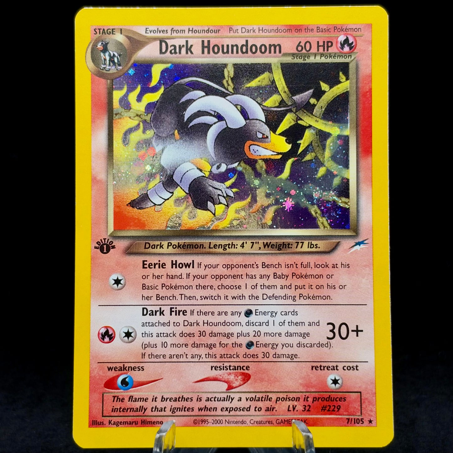 Dark Houndoom Single Card *Light Play*