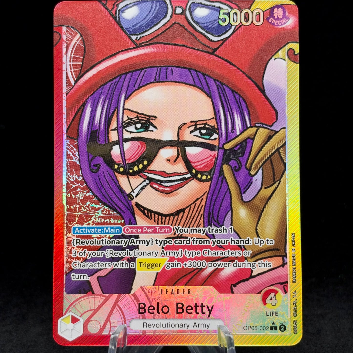 Belo Betty (002) (Alternate Art) Single Card