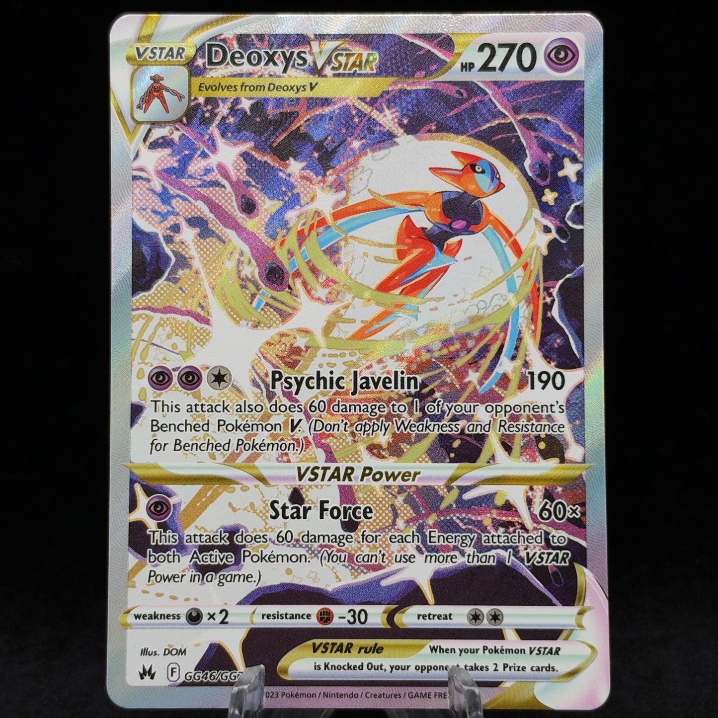 Deoxys VSTAR Single Card