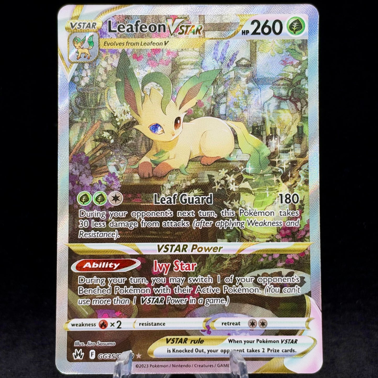 Leafeon VSTAR Single Card