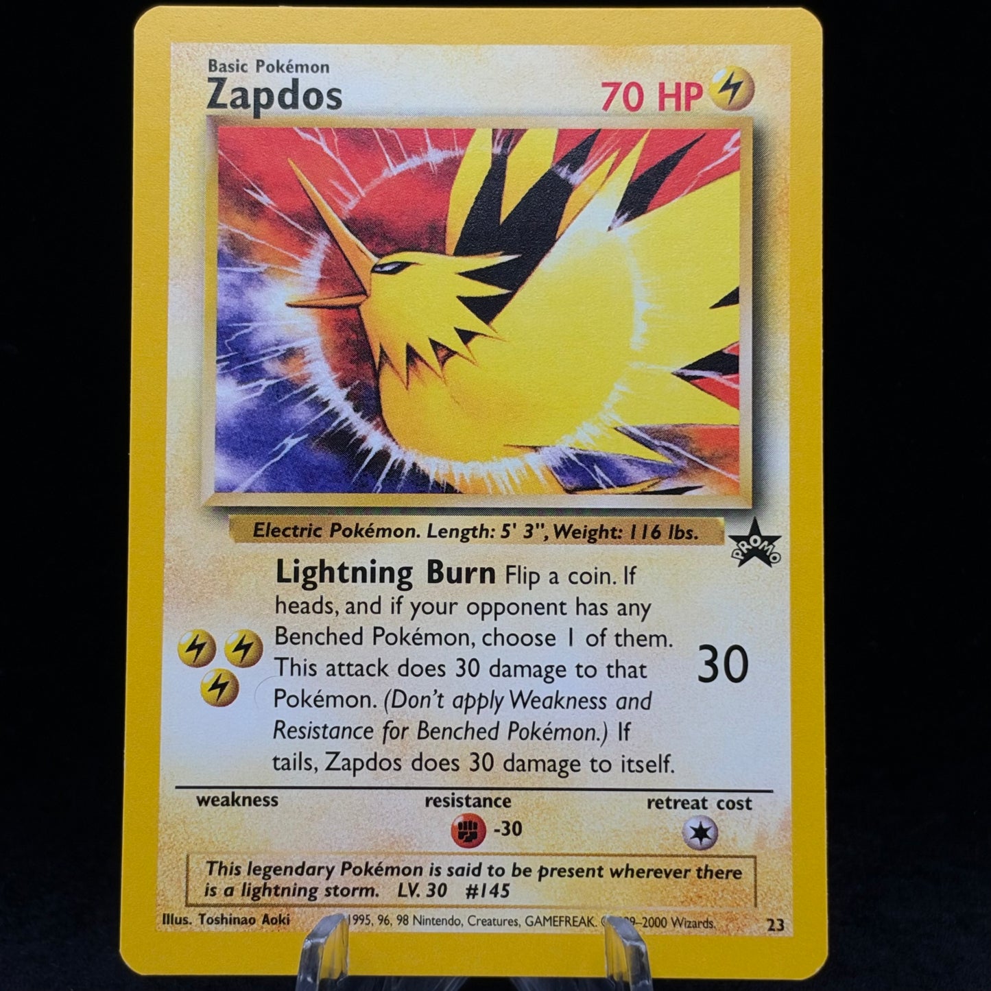 Zapdos - WoTC Promo (PR) Single Card