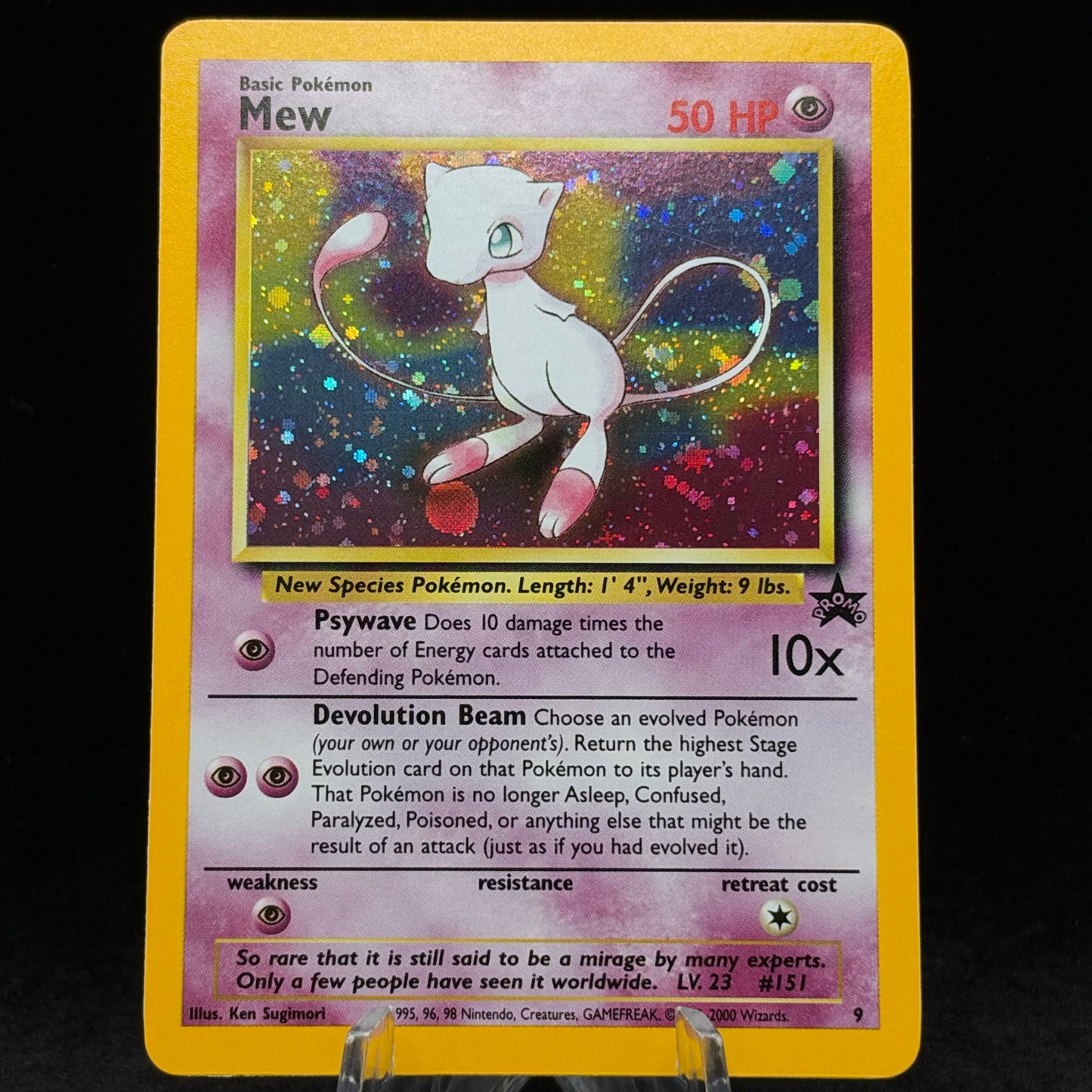 Mew (9) - WoTC Promo (PR) Single Card