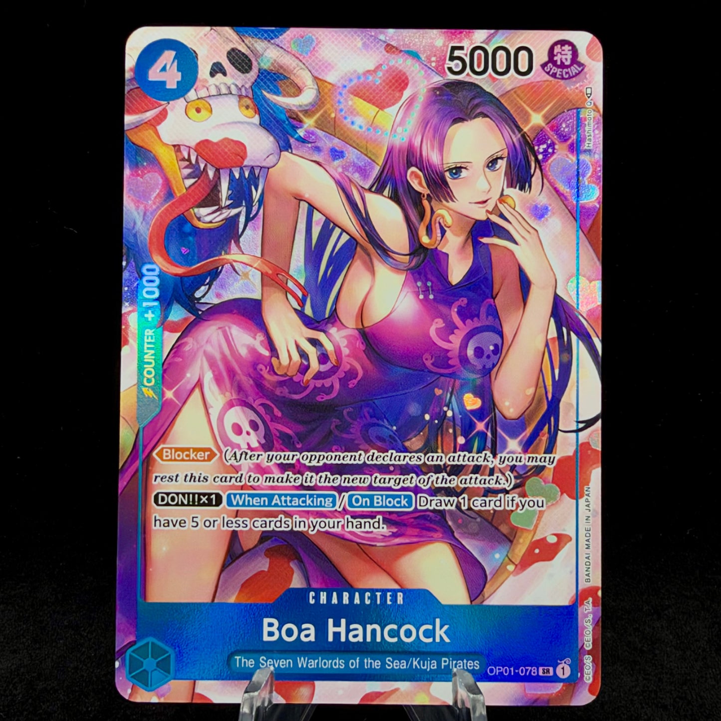 Boa Hancock (Parallel) Single Card