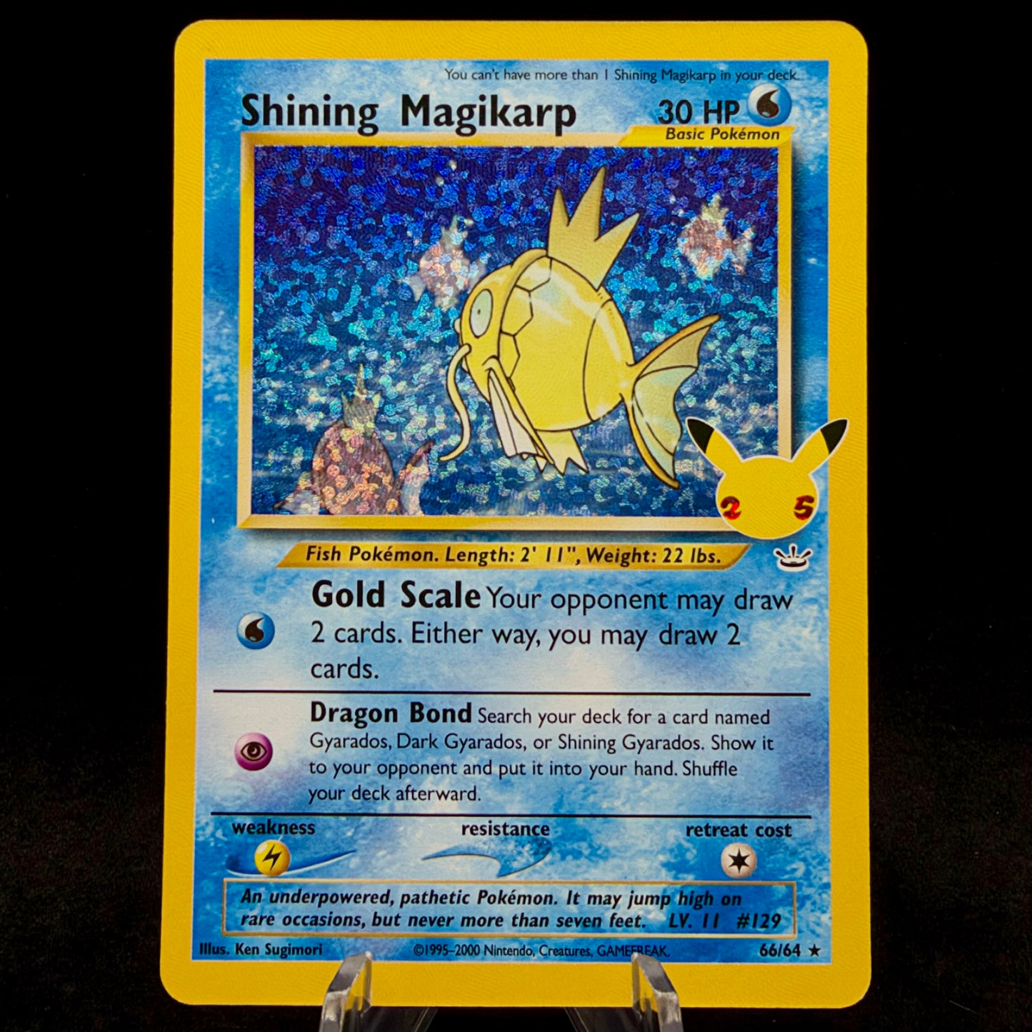 Shining Magikarp - Celebrations: Classic Collection Single Card