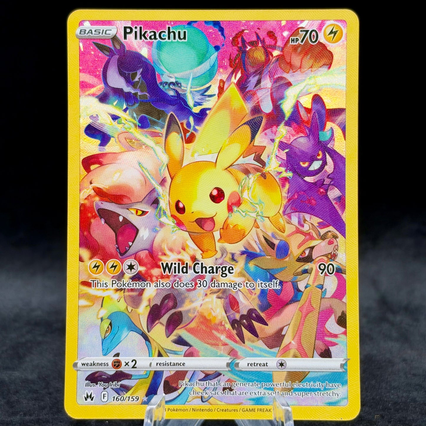 Pikachu (Secret) - SWSH: Crown Zenith Single Card