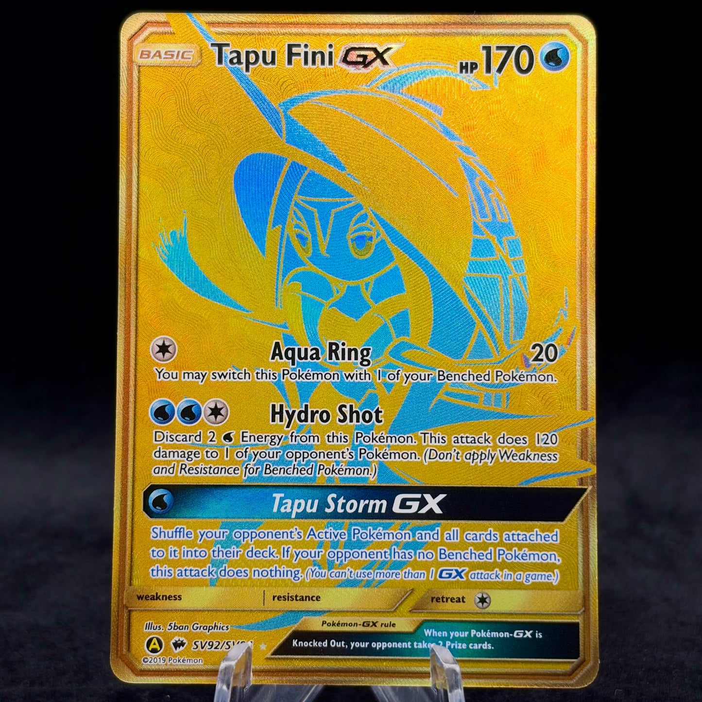 Tapu Fini GX - Hidden Fates: Shiny Vault Single Card
