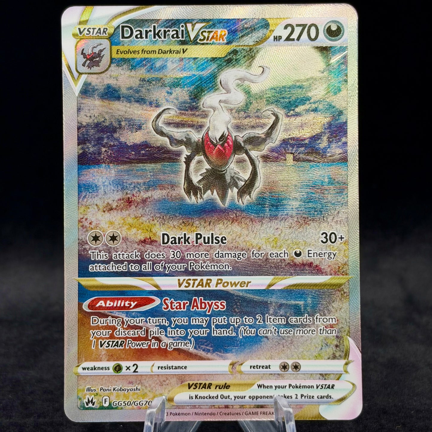 Darkrai VSTAR - SWSH: Crown Zenith: Galarian Gallery Single Card