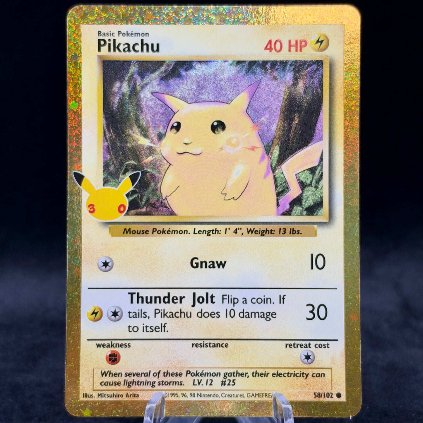 Pikachu - ME: 30th Celebration Classic Collection Single Card