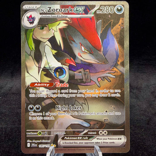 N's Zoroark ex - 185/159 - SV09: Journey Together Single Card
