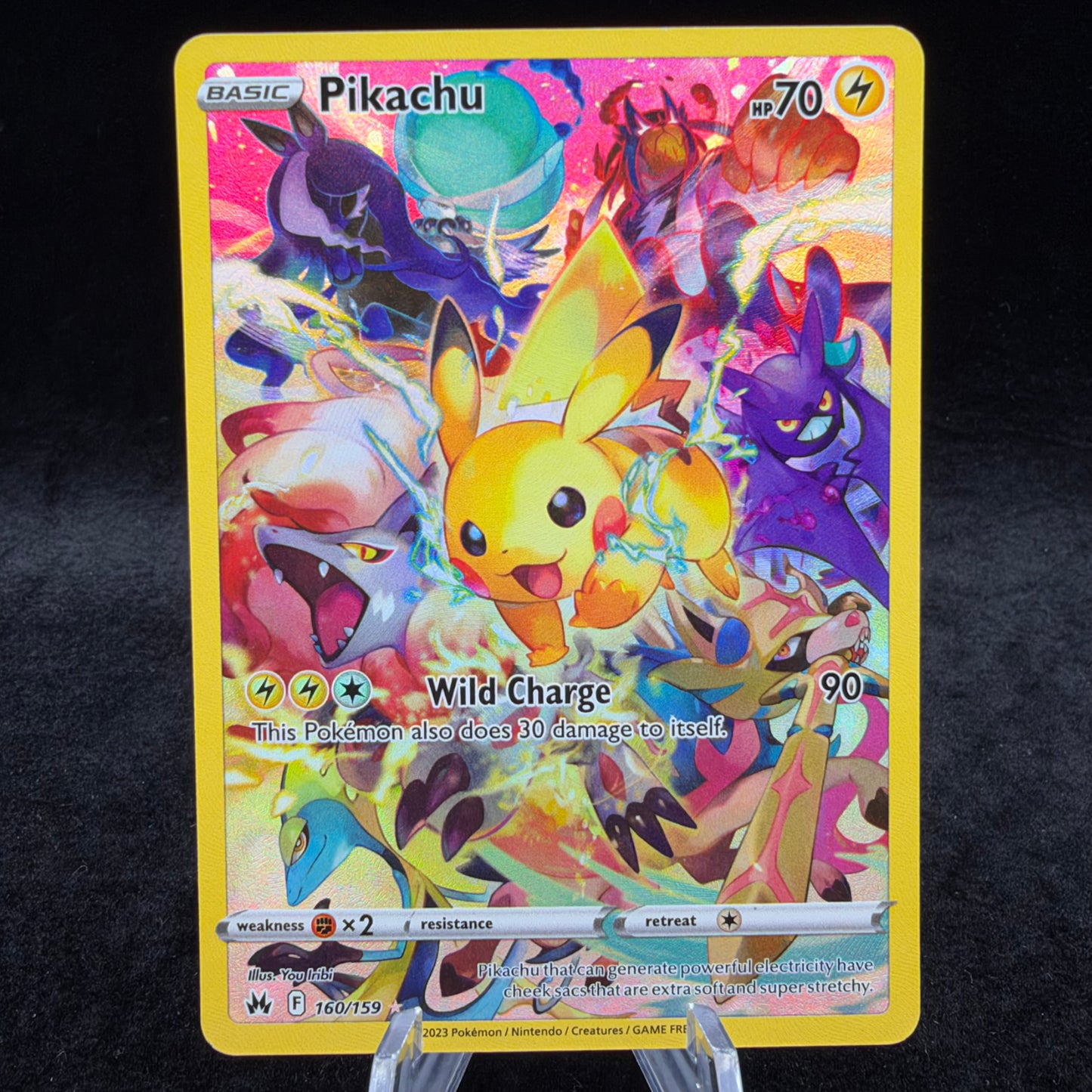 Pikachu (Secret) - SWSH: Crown Zenith Single Card