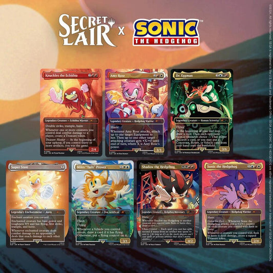 Magic the Gathering: Secret Lair Sonic - Friends and Foes Regulare/Non-Foil