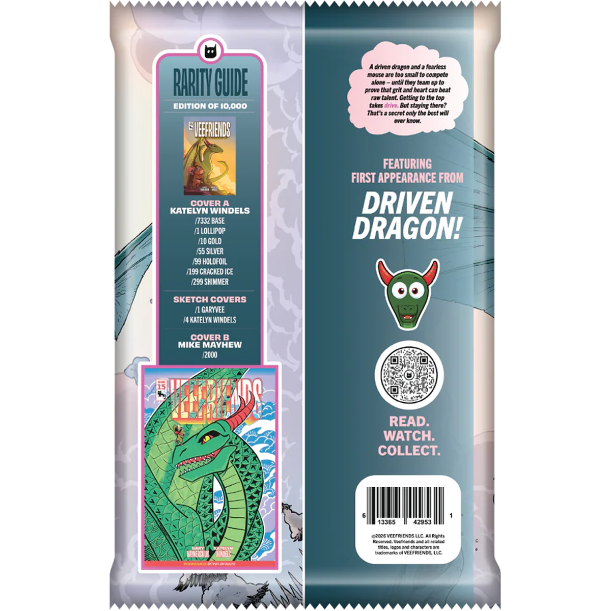 VeeFriends Collector’s Comic Pack Issue #15 Driven Dragon