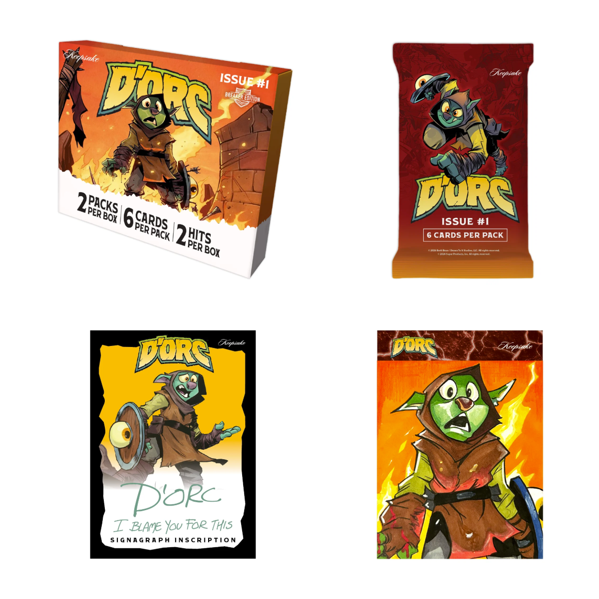 2026 D’Orc Issue #1 Keepsake Premiere Breaker Edition Box