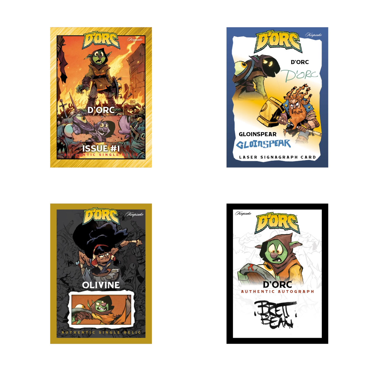 2026 D’Orc Issue #1 Keepsake Premiere Breaker Edition Box