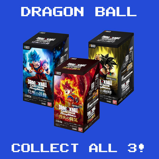 Japanese Fusion World - FB01, FB02, FB03 [3 Booster Boxes]