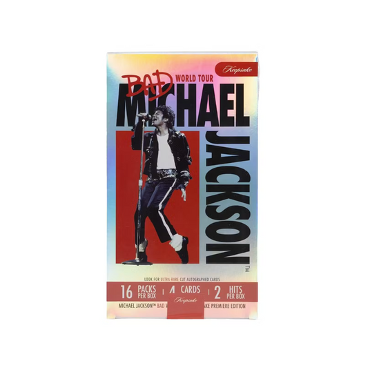 2026 Michael Jackson Bad World Tour Keepsake Premiere Edition - Hobby Box