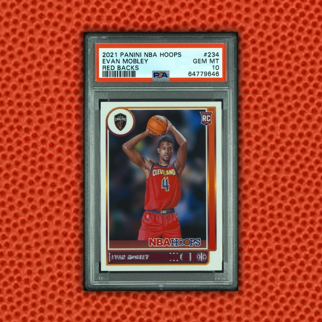 PSA 10 Evan Mobley 'Red Backs'