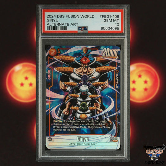 PSA 10: Ginyu SR Alt Art Fusion World [Dragon Ball]