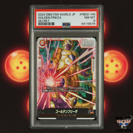 PSA 10: Golden Frieza Secret Fusion World FB02 [Japanese]