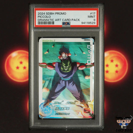 PSA 9: Piccolo Dramatic Art Card Pack SDBH Promo