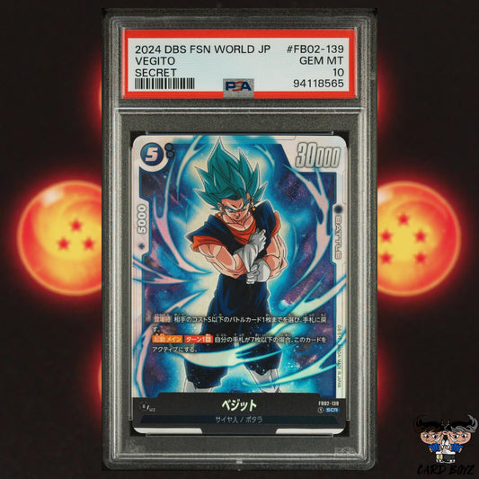 PSA 10: Vegito SCR Fusion World FB02 [Japanese]