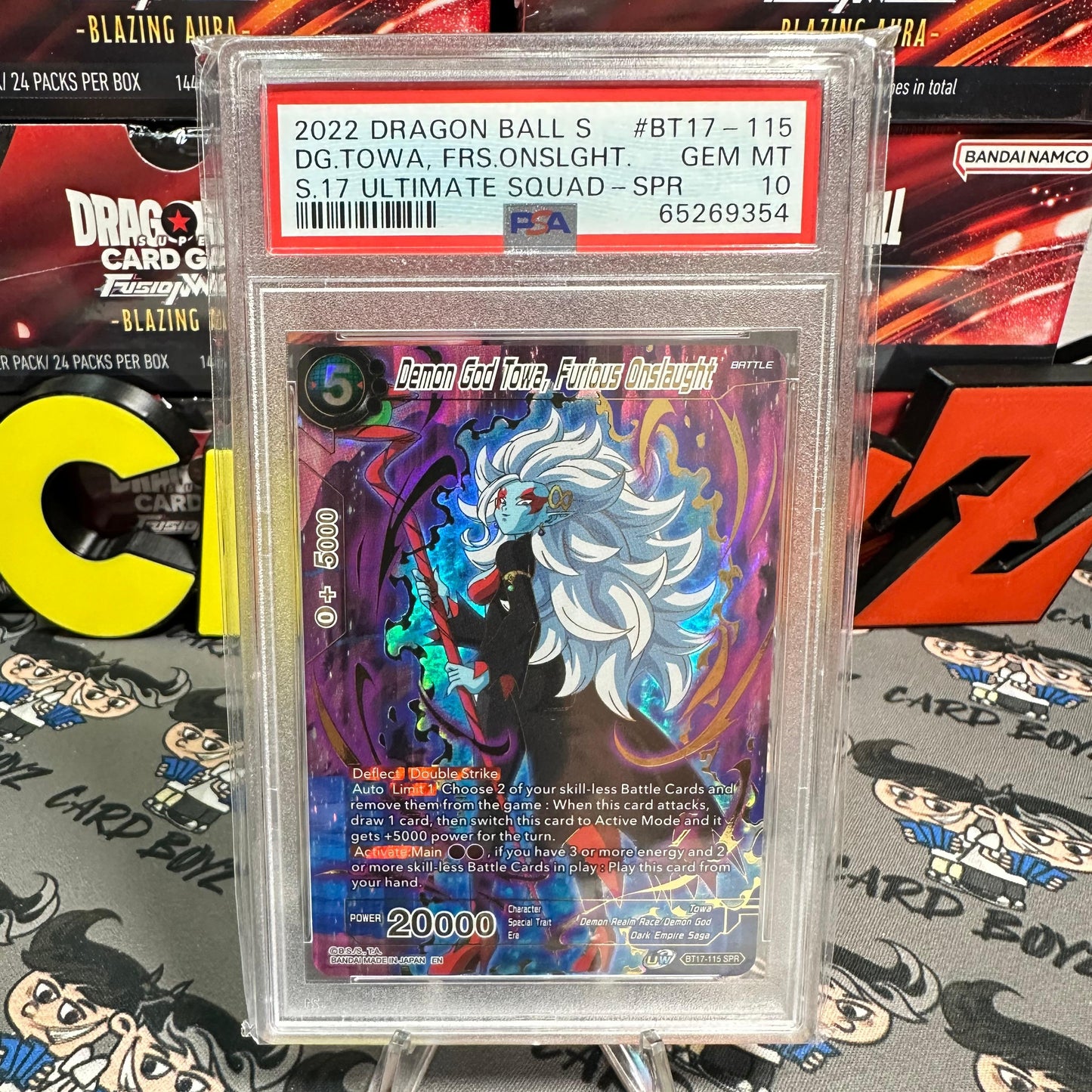 PSA 10: Demon God Towa, Furious Onslaught