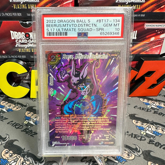 PSA 10: Beerus, Motivated Destruction