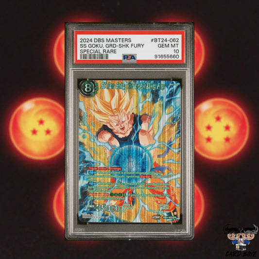 PSA 10: SS Son Goku Ground Shaking Fury SPR