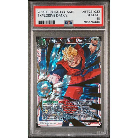 PSA 10: Explosive Dance Goku [Dragon Ball]