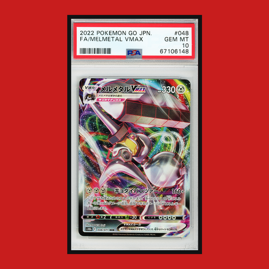 Melmetal VMAX #48 Pokemon Japanese Go - PSA 10