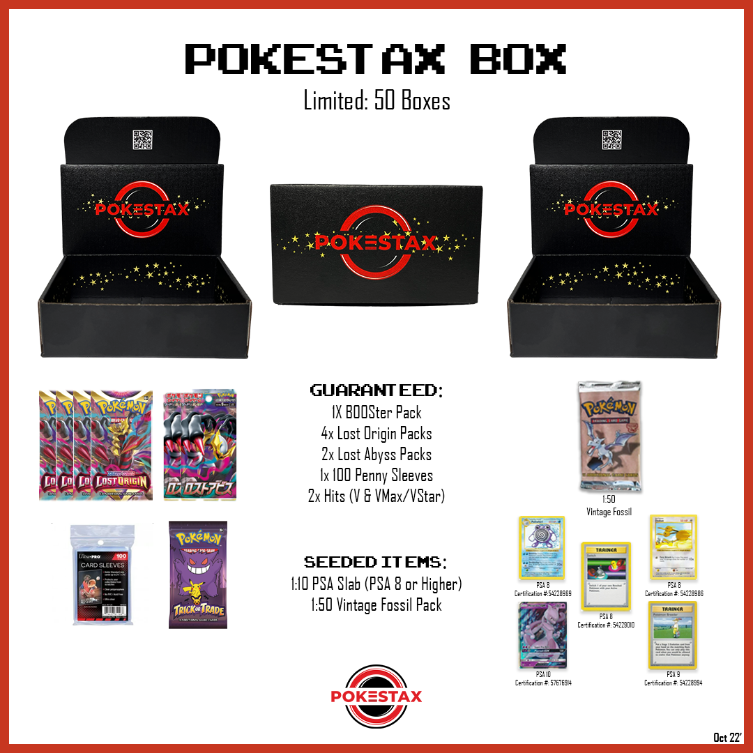PokeStax Box - Limited Fossil (50)