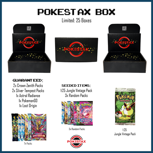 PokeStax Box - Limited 25 (Vintage V3)
