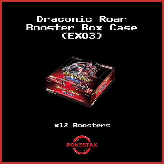 Digimon Draconic Roar Booster Box Case - Draconic Roar (EX03)